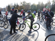 Сезон велопробегов завершился в Алматы