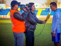 Фоторепортаж с награждения «Жетысу» золотыми медалями Первой лиги