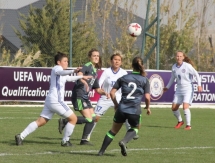 Фоторепортаж с матча отбора женского ЕВРО-2018 Казахстан U-19 — Уэльс U-19 0:6