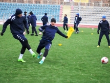 Фоторепортаж с тренировки «Окжетпеса»