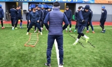 Фоторепортаж с тренировки «Окжетпеса»