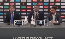 Видео послематчевой пресс-конференции игры КХЛ «Барыс» — «Йокерит» 4:0