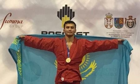 Спортсмен из Актау стал чемпионом мира по самбо среди молодежи