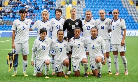 Женская сборная Казахстана проводит УТС перед матчем с Боснией и Герциговиной