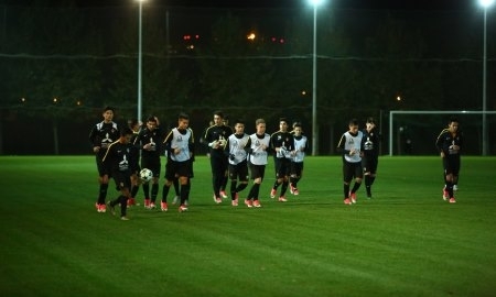 «Кайрат» U-19 провел тренировку в Краснодаре