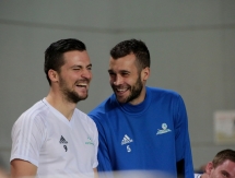 Фоторепортаж с тренировки «Астаны» перед матчем с «Маккаби»