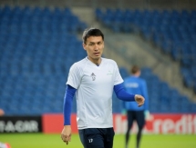 Фоторепортаж с тренировки «Астаны» перед матчем с «Маккаби»