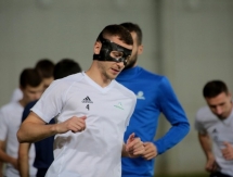 Фоторепортаж с тренировки «Астаны» перед матчем с «Маккаби»