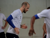 Фоторепортаж с тренировки «Астаны» перед матчем с «Маккаби»