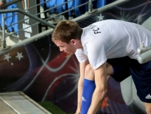 Фоторепортаж с тренировки «Астаны» перед матчем с «Маккаби»