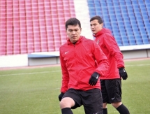 «Шахтер» провел предыгровую тренировку в Павлодаре