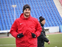 «Шахтер» провел предыгровую тренировку в Павлодаре