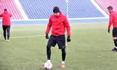 «Шахтер» провел предыгровую тренировку в Павлодаре