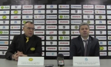 Видео послематчевой пресс-конференции игры ВХЛ «Сарыарка» — «Динамо» 0:3