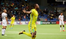 Болельщики «Астаны» признали гол Твумаси в ворота «Маккаби» лучшим в октябре