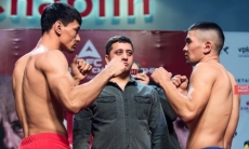 Казахстанец победил удушающим приемом на старте турнира Fight Nights Global 80