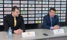Видео послематчевой пресс-конференции игры ВХЛ «Сарыарка» — «Горняк» 4:1