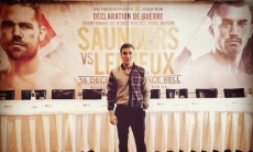 Джукембаев принял участие в пресс-конференции перед боем в андеркарте Сондерса и Лемье