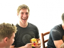 Игроки «Барыса» побывали в гостях у воспитанников Дома юношества