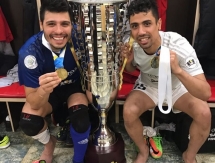 Фоторепортаж с вручения «Кайрату» Кубка Казахстана-2017