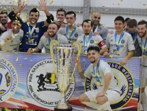 Фоторепортаж с вручения «Кайрату» Кубка Казахстана-2017