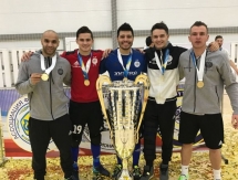 Фоторепортаж с вручения «Кайрату» Кубка Казахстана-2017