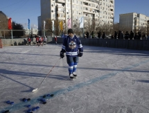 Доус провёл мастер-класс для детей Байконура