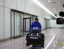 Фоторепортаж с прибытия молодежной сборной Казахстана в Астану