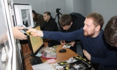 Игроки «Сарыарки» примерили на себя роль кассиров «Караганда-Арены»