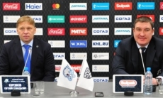 Видео послематчевой пресс-конференции игры КХЛ «Барыс» — «Трактор» 4:3 ОТ