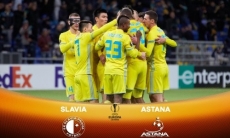 «Астана» впервые сыграет со «Славией»