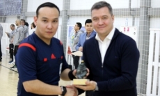 Ассоциация футзала Казахстана наградила Абраева