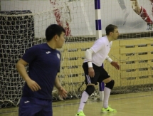 Фоторепортаж с тренировки сборной Казахстана