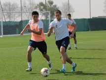 Фоторепортаж с тренировки «Астаны» в ОАЭ 27 января