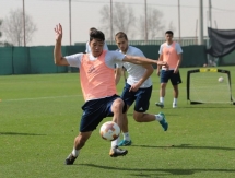 Фоторепортаж с тренировки «Астаны» в ОАЭ 27 января