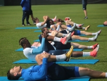 Фоторепортаж с тренировки «Астаны» в ОАЭ 27 января