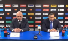 Видео послематчевой пресс-конференции игры КХЛ «Адмирал» — «Барыс» 3:1