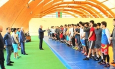 Сборная Казахстана по вольной борьбе проводит сборы в Баку