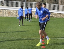 Фоторепортаж с тренировки «Иртыша» на втором сборе в Турции