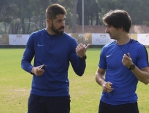 Фоторепортаж с тренировки «Иртыша» на втором сборе в Турции