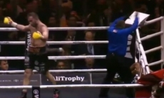 Мурат Гассиев — Юниер Дортикос: видео боя, в котором «второй Головкин» отправил соперника за ринг