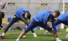 Фоторепортаж с тренировки «Иртыша» на втором сборе в Турции