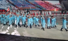 Делегация Казахстана совершила проход на церемонии открытия Олимпиады-2018