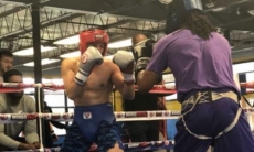 Турсынгалиев провел спарринг в рамках подготовки к титульному бою