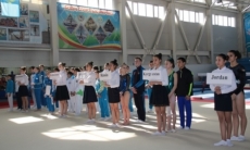 Кубок по спортивной гимнастике проходит в Алматы