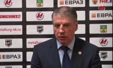 Видео послематчевой пресс-конференции игры плей-офф ВХЛ «Металлург» — «Сарыарка» 2:4