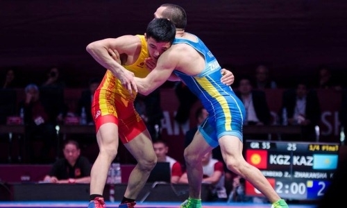Казахстанские борцы завоевали три медали в первый день чемпионата Азии