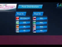 Проведена церемония жеребьевки турниров, проводимых под эгидой AVC, с участием сборных Казахстана