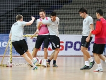 Фоторепортаж с предыгровой тренировки «Кайрата»