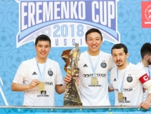 Фоторепортаж с награждения «Кайрата» на Кубке Еременко-2018